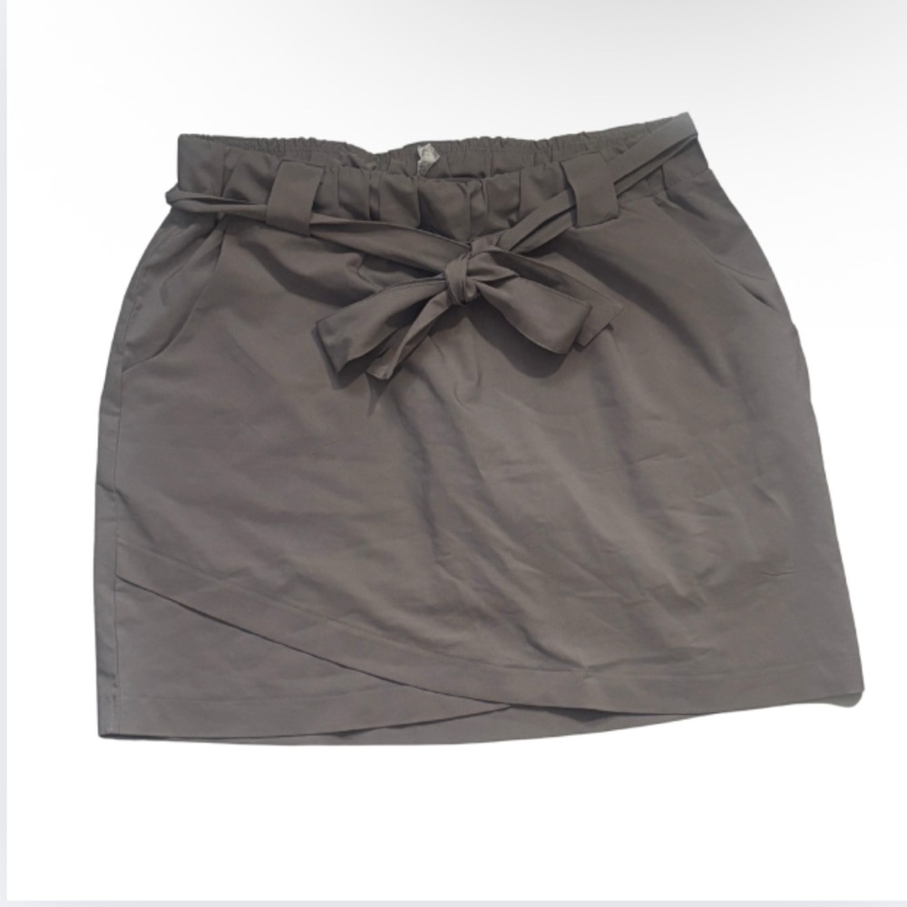 RBX Taupe Activewear Skirt